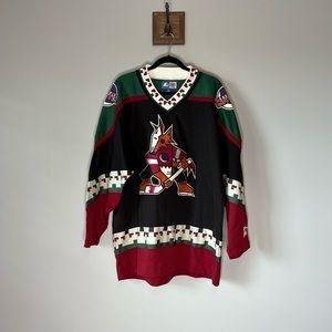 NHL Phoenix Coyotes official jersey w/ blank back panel unisex size XL